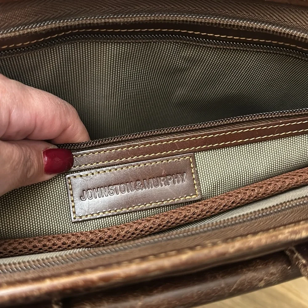 JOHNSTON & MURPHY portfolio briefcase